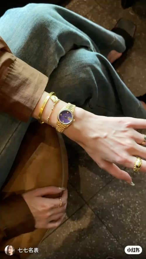 Luxury Brand Gold Watch