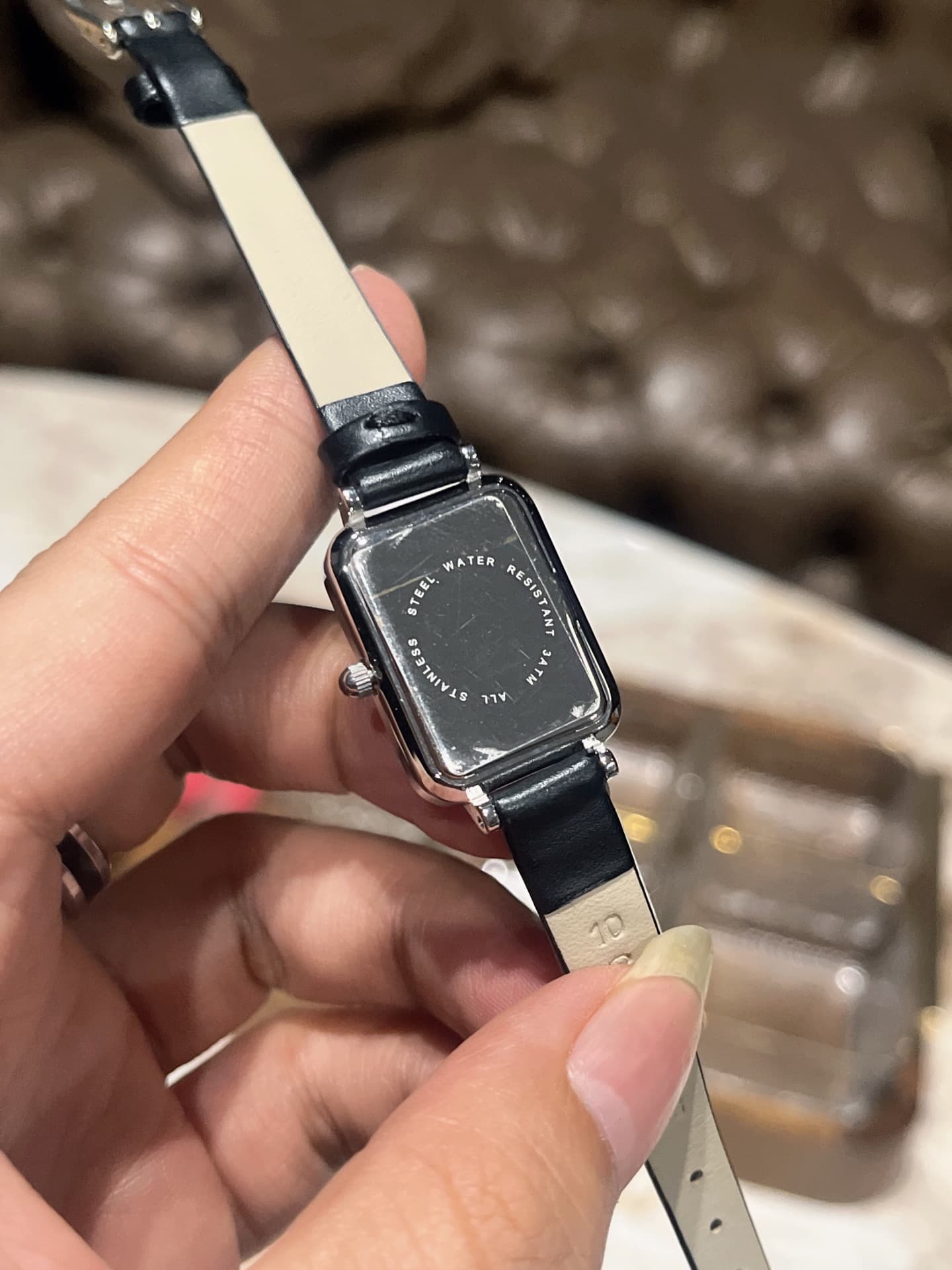 Chanel White Belt