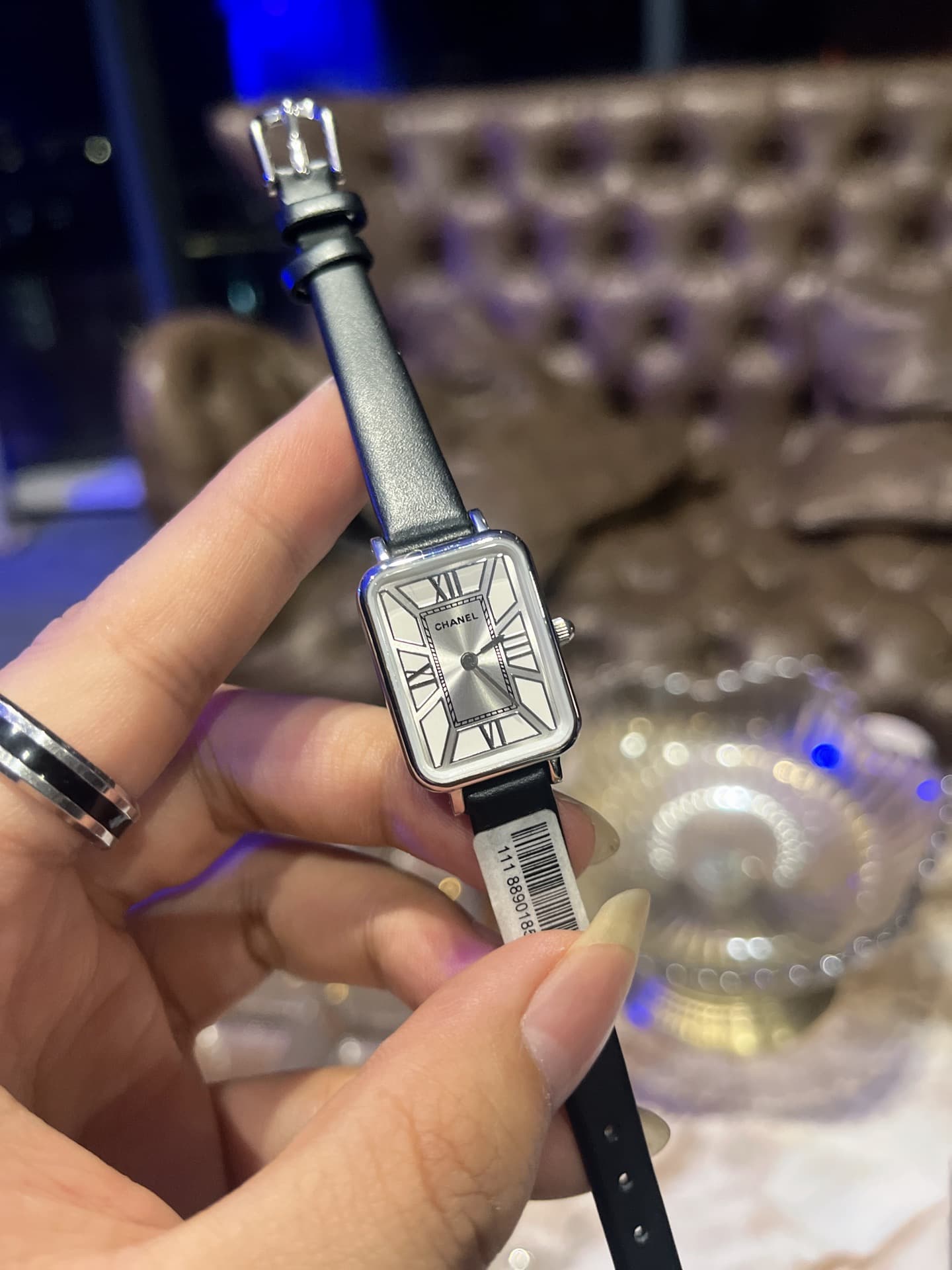 Chanel White Belt
