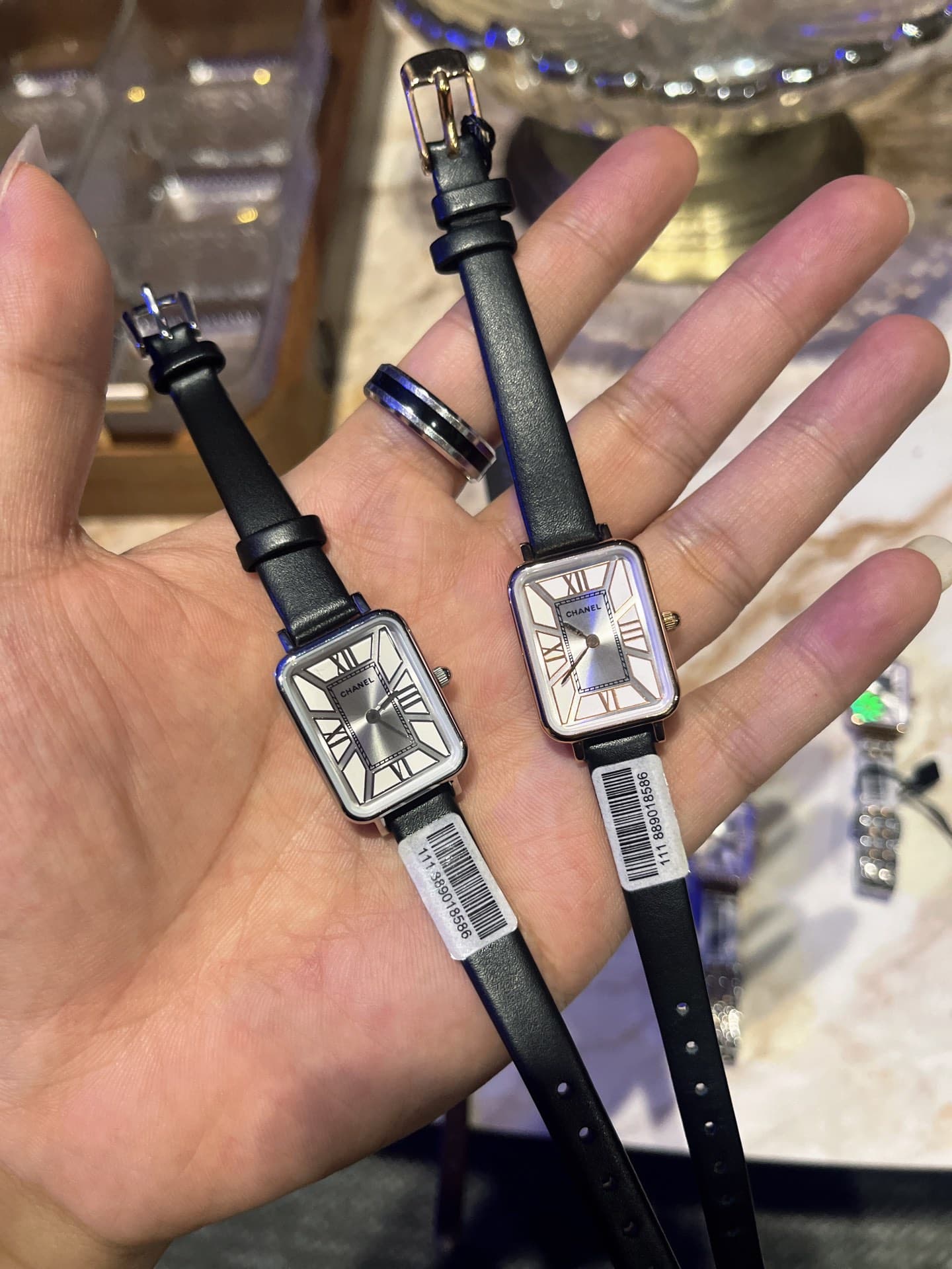 Chanel White Belt