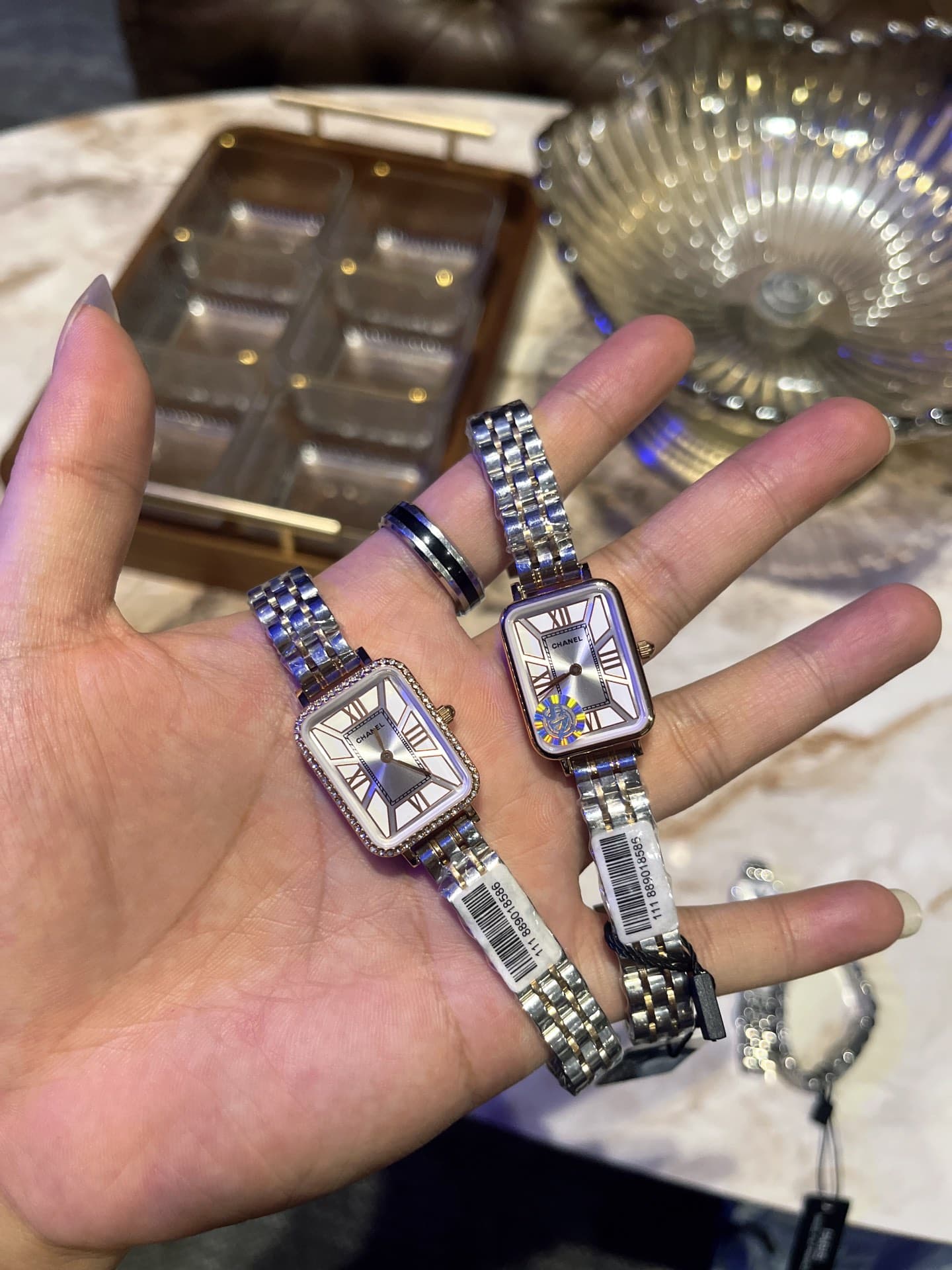 Chanel White Belt