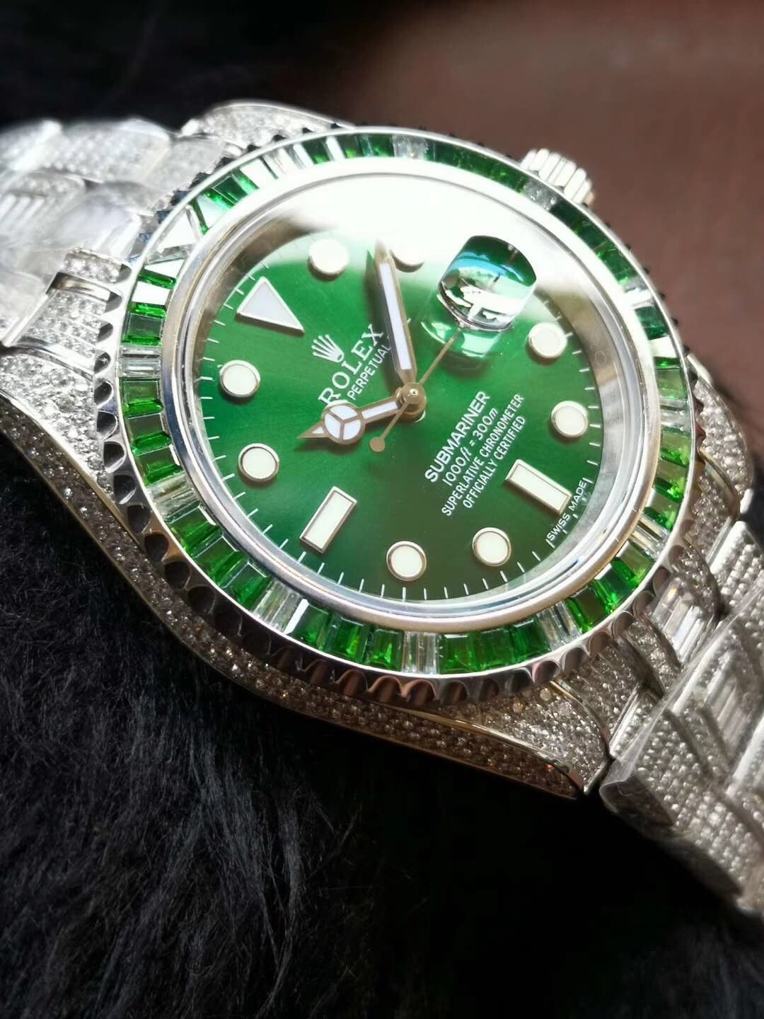 Rolex Blue Watch