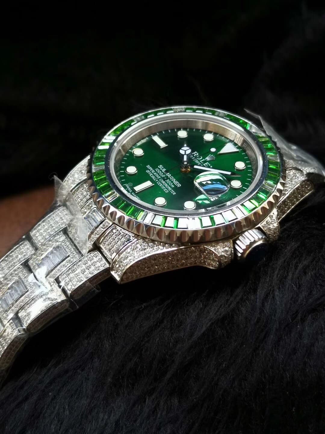 Rolex Blue Watch