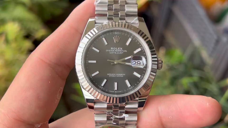 Rolex Blue Watch