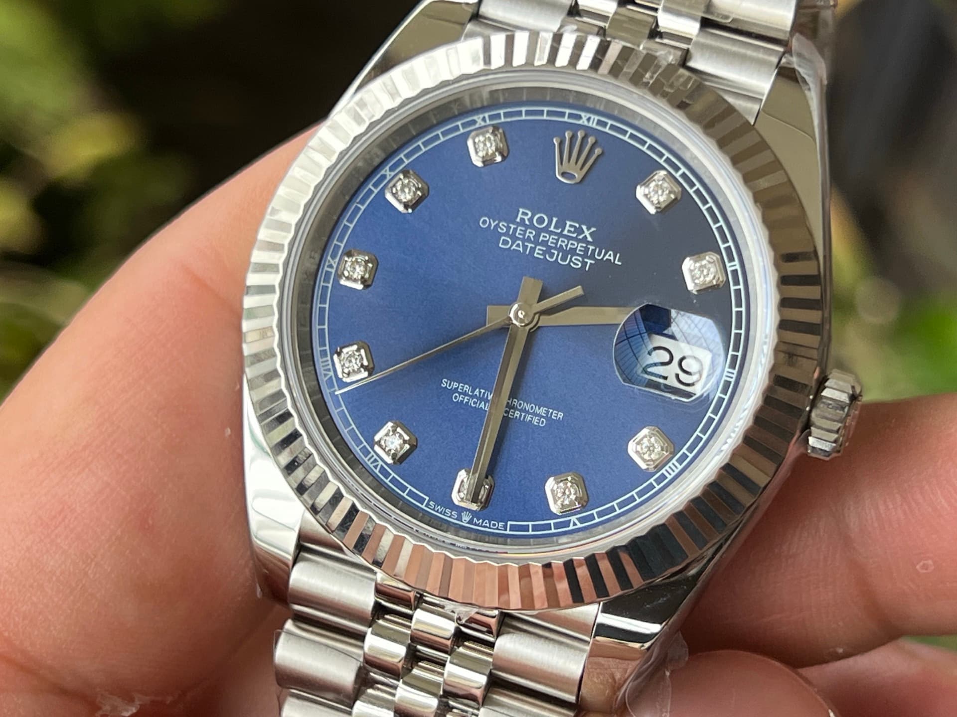 Luxury Watch Blue Watch