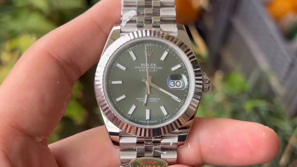 Rolex Blue Watch