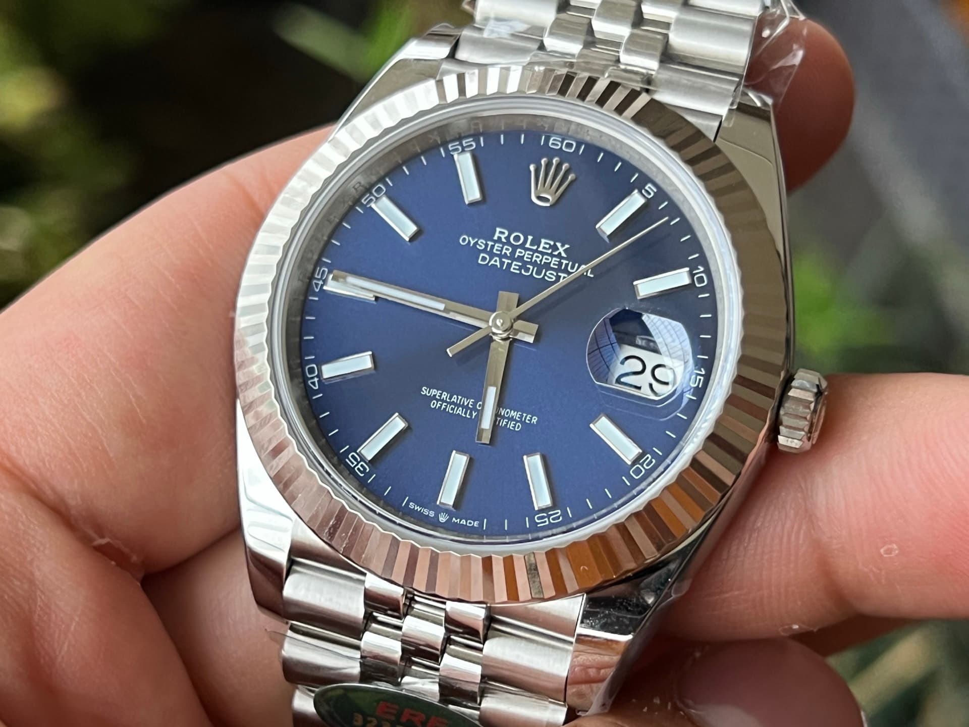 Luxury Watch Blue Watch