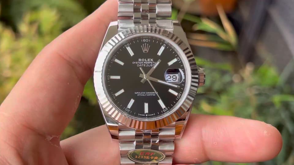 Rolex Blue Watch