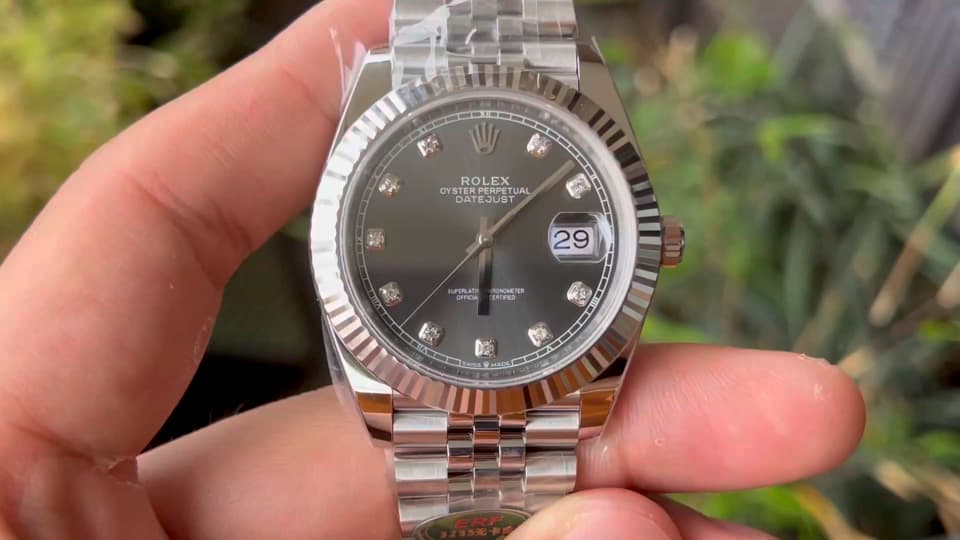 Rolex Blue Watch