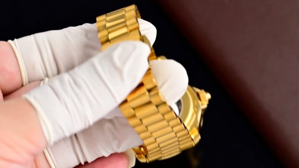 Rolex White Watch