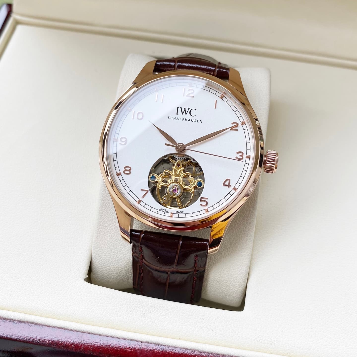 IWC White Watch