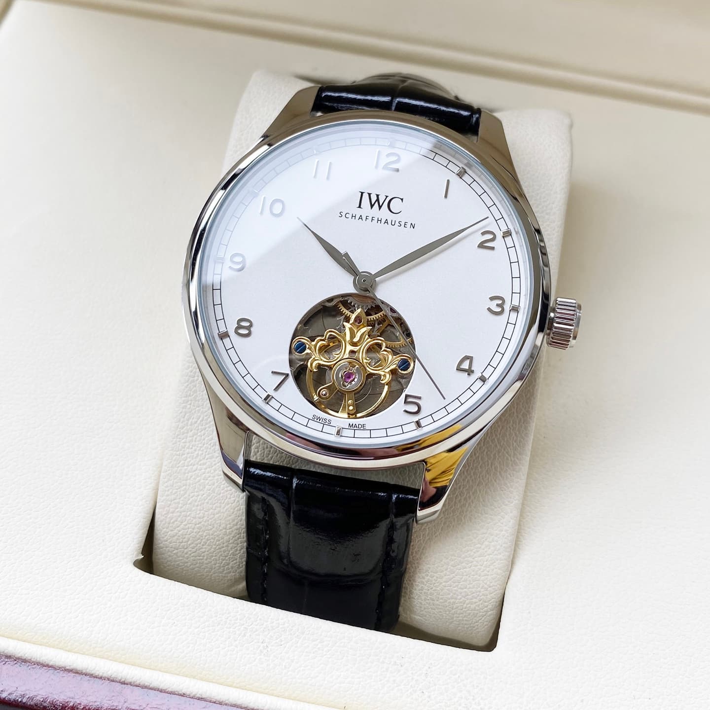IWC White Watch
