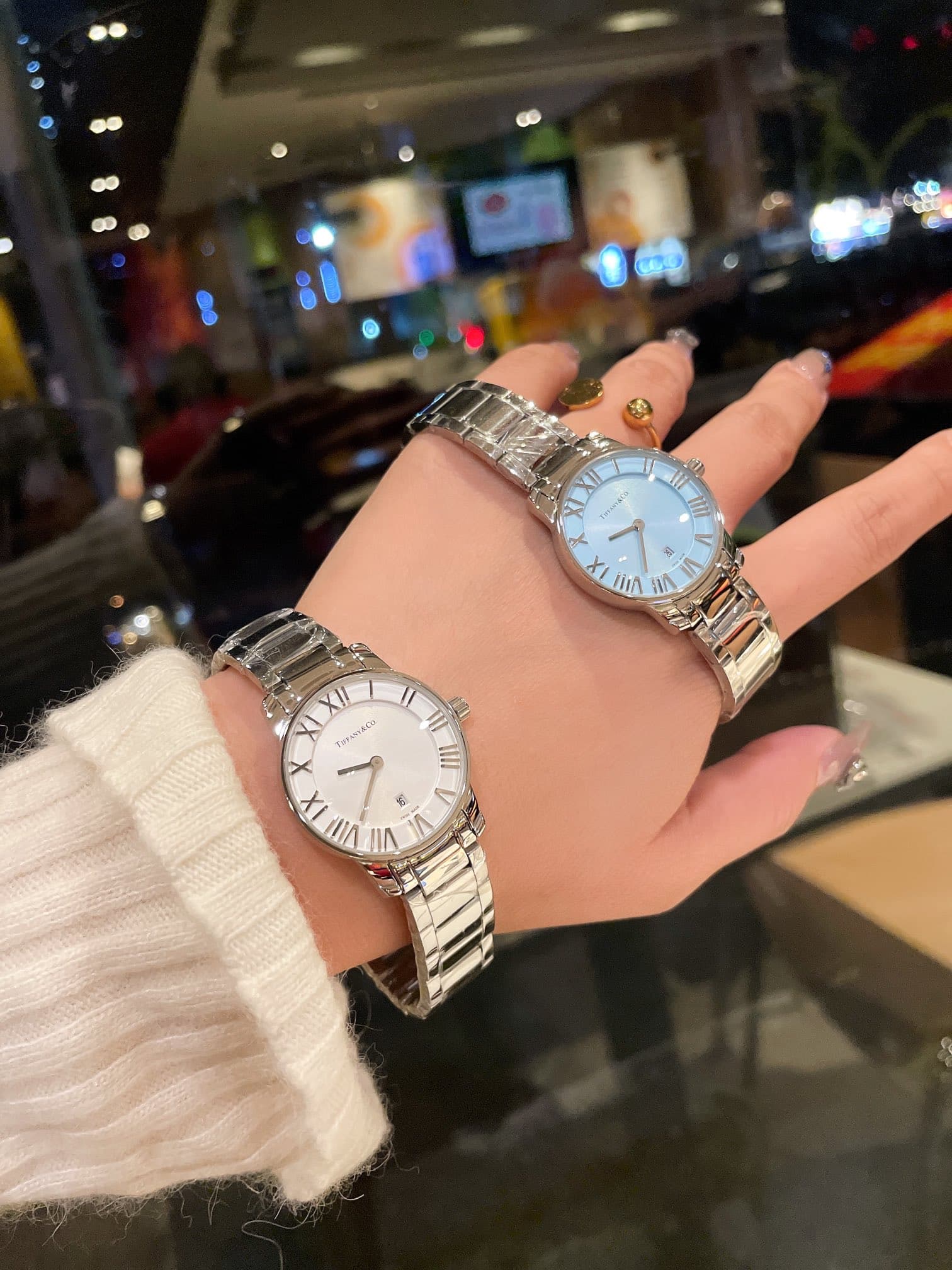Luxury Watch Cream Watch