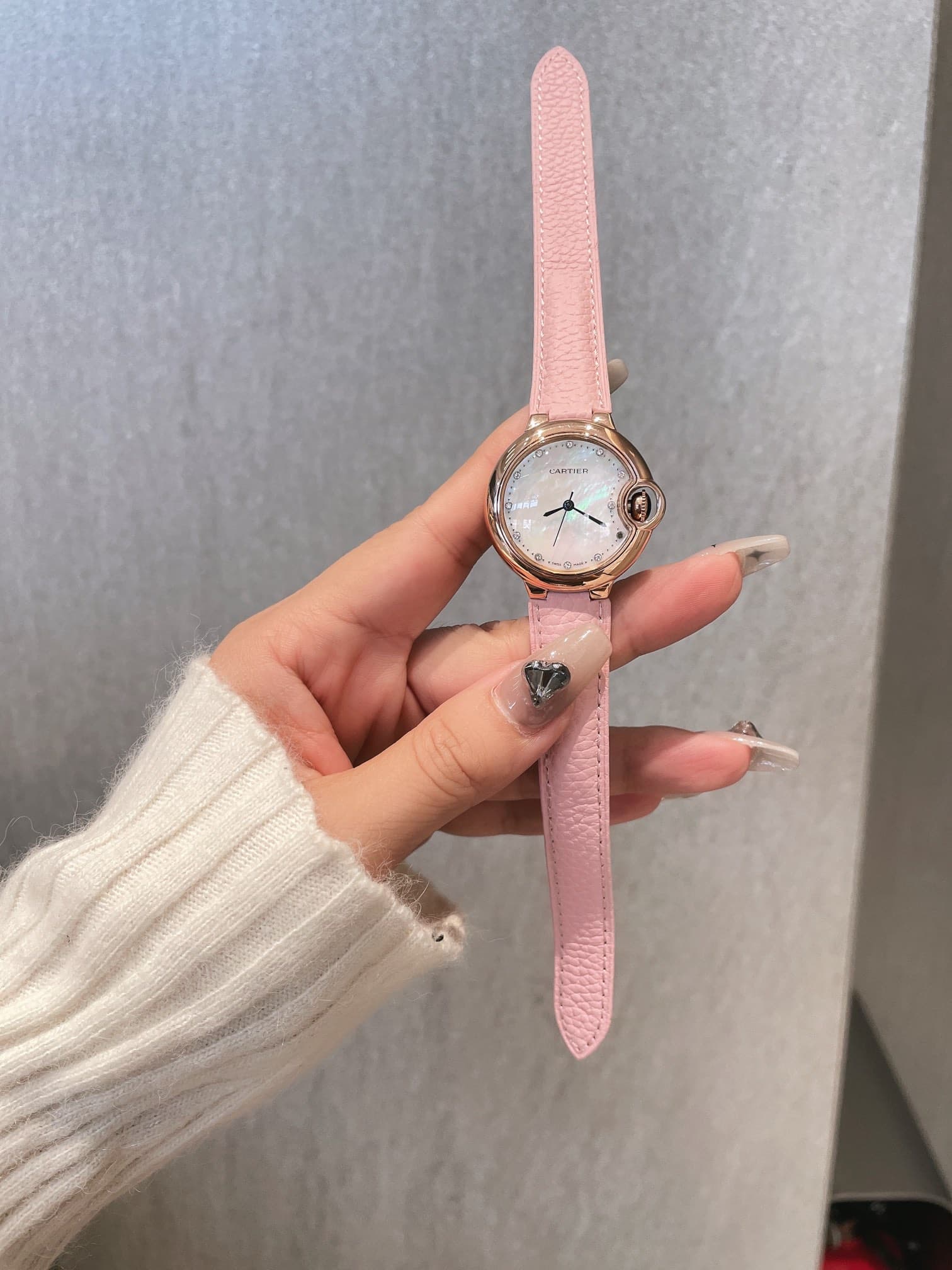 Cartier White Watch