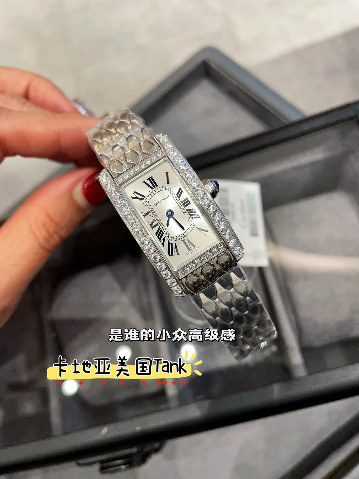 Cartier White Watch