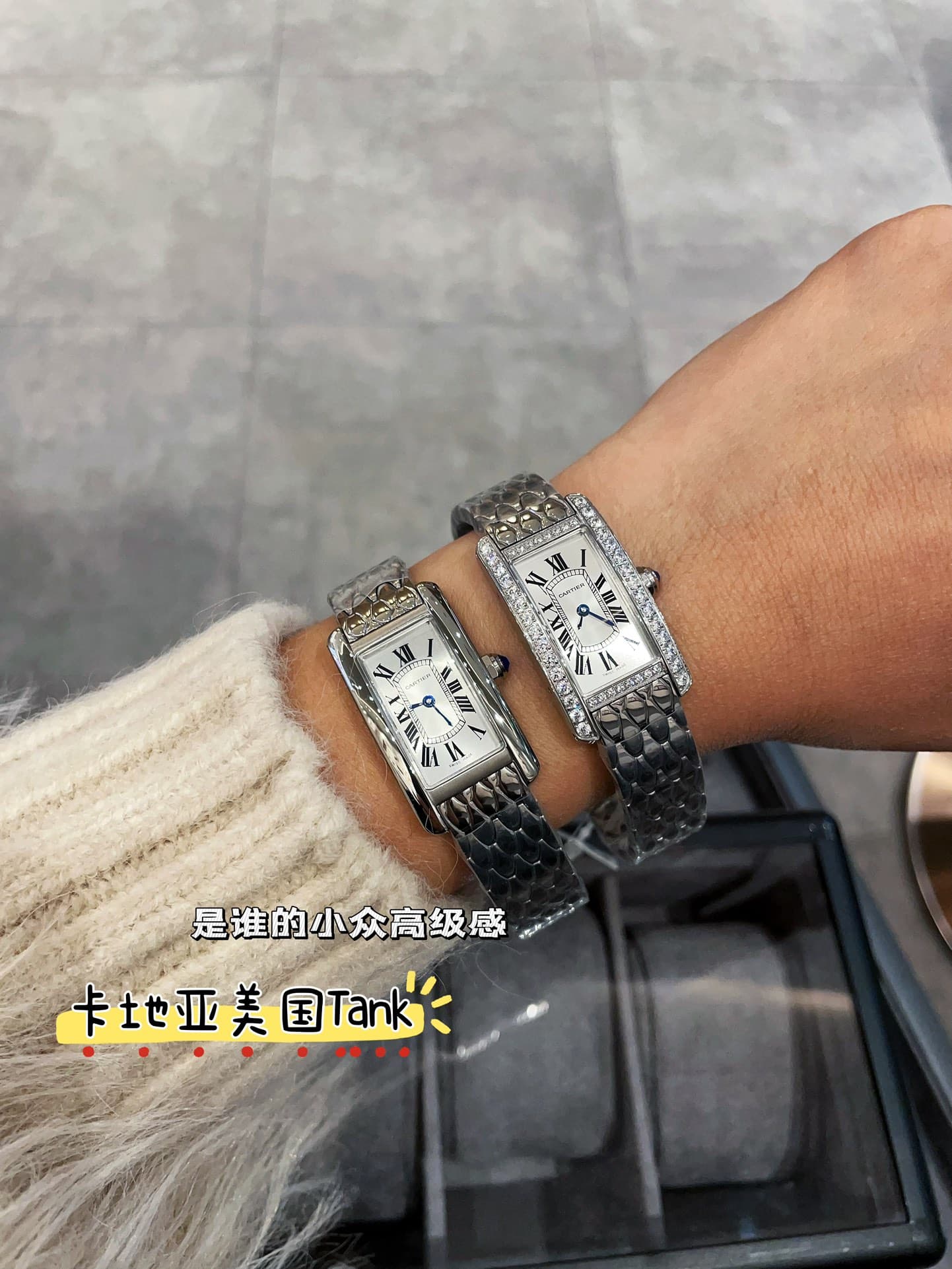 Cartier White Small Watch