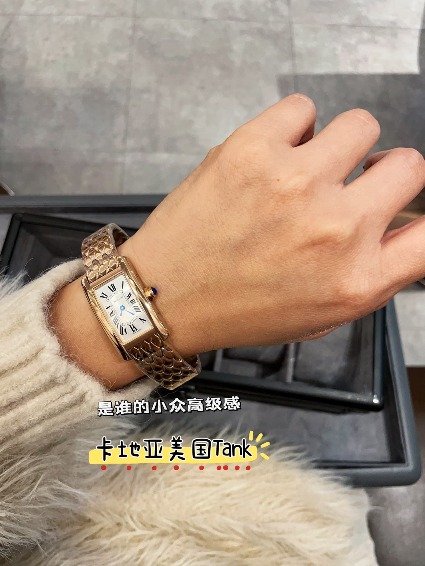 Cartier White Small Watch