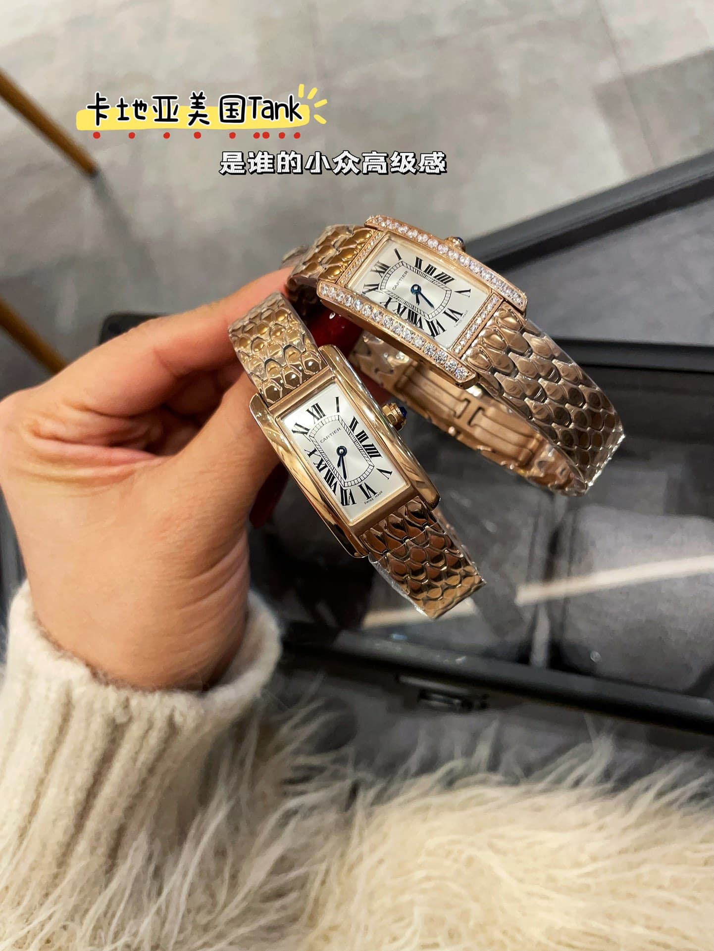 Cartier White Small Watch