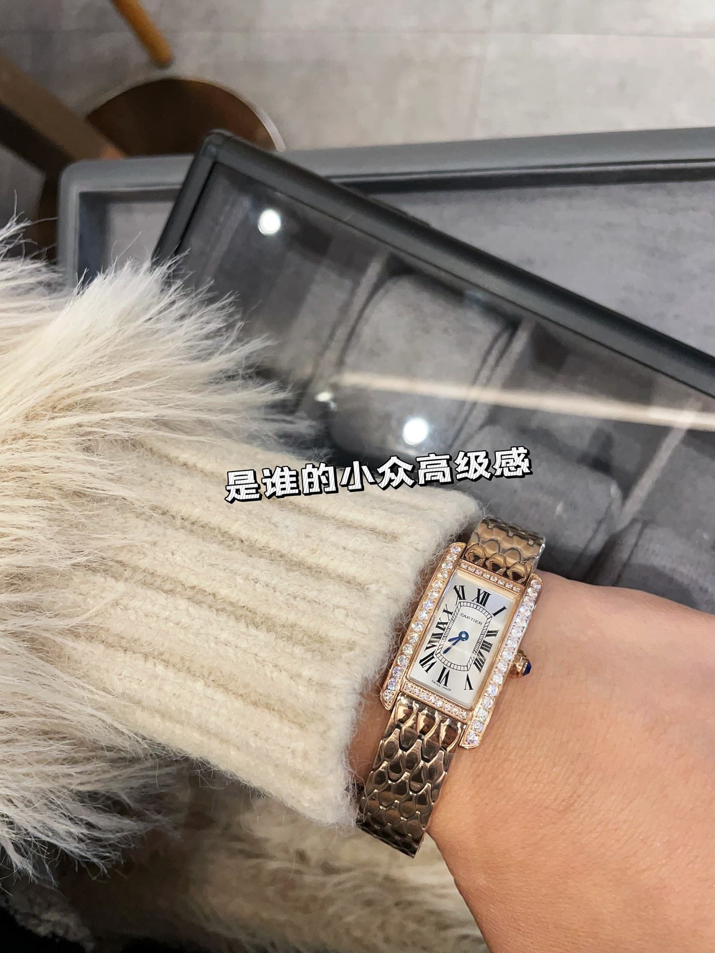 Cartier White Small Watch