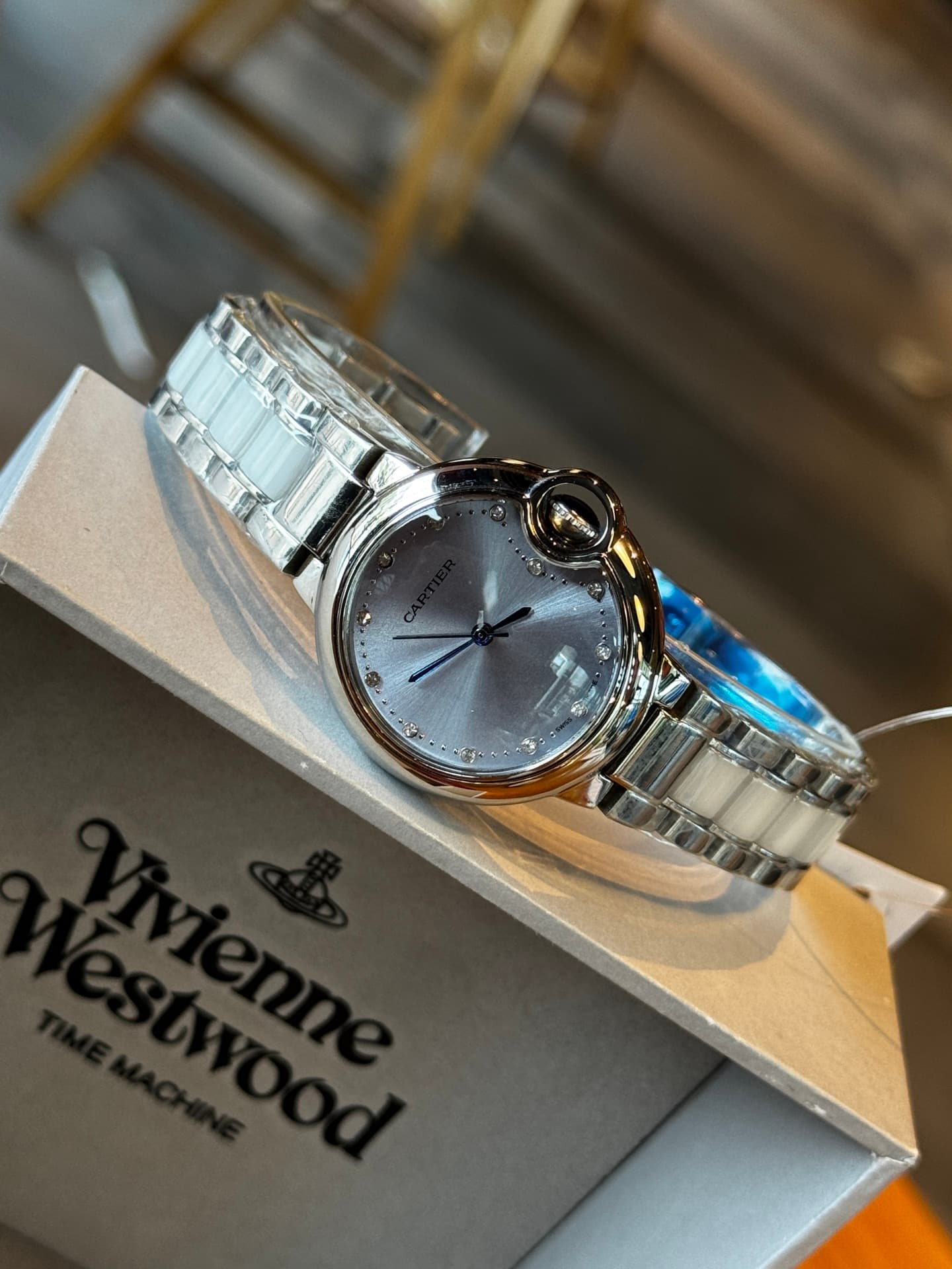 Cartier Blue Watch