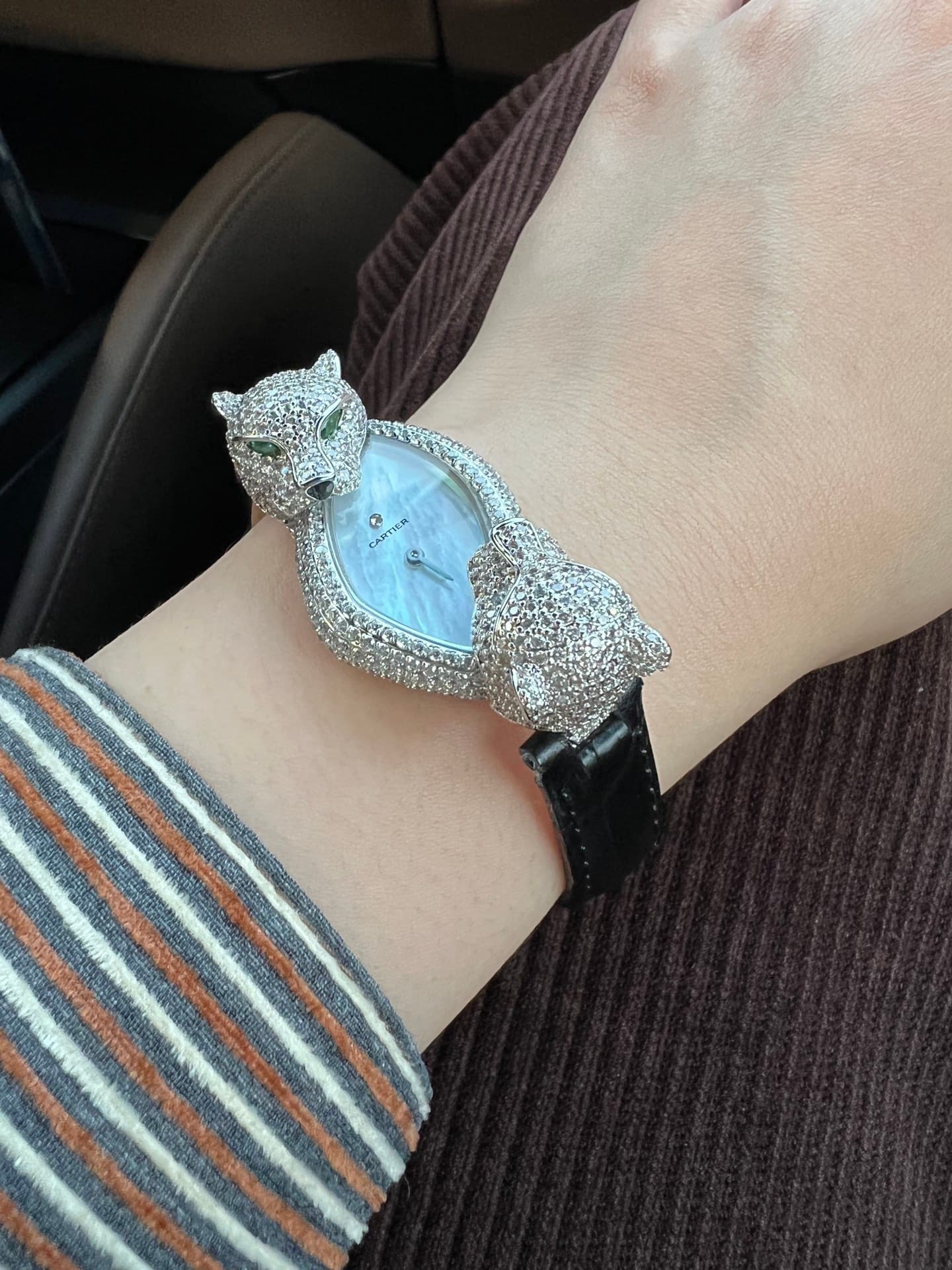 Cartier White Watch