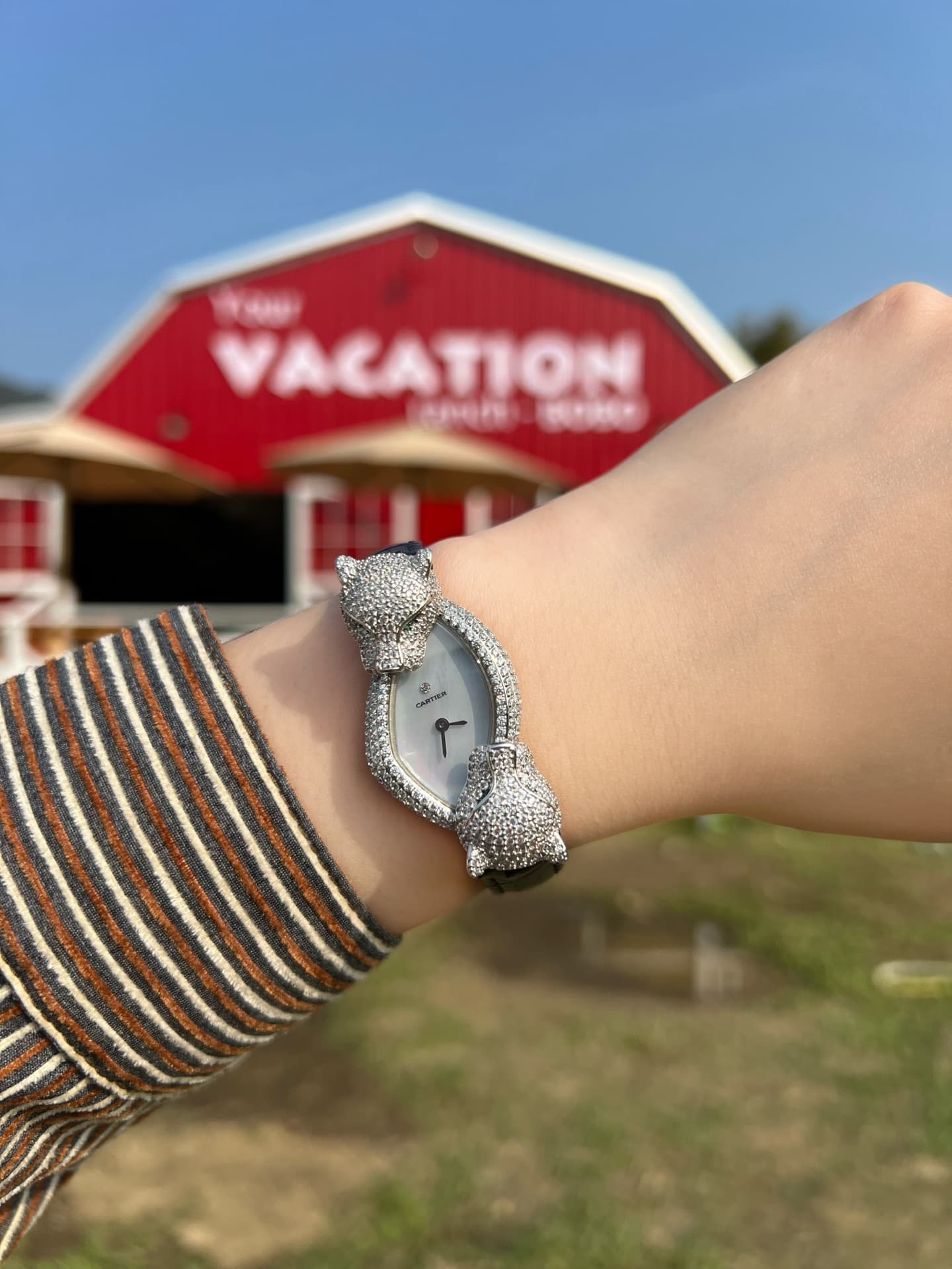 Cartier White Watch