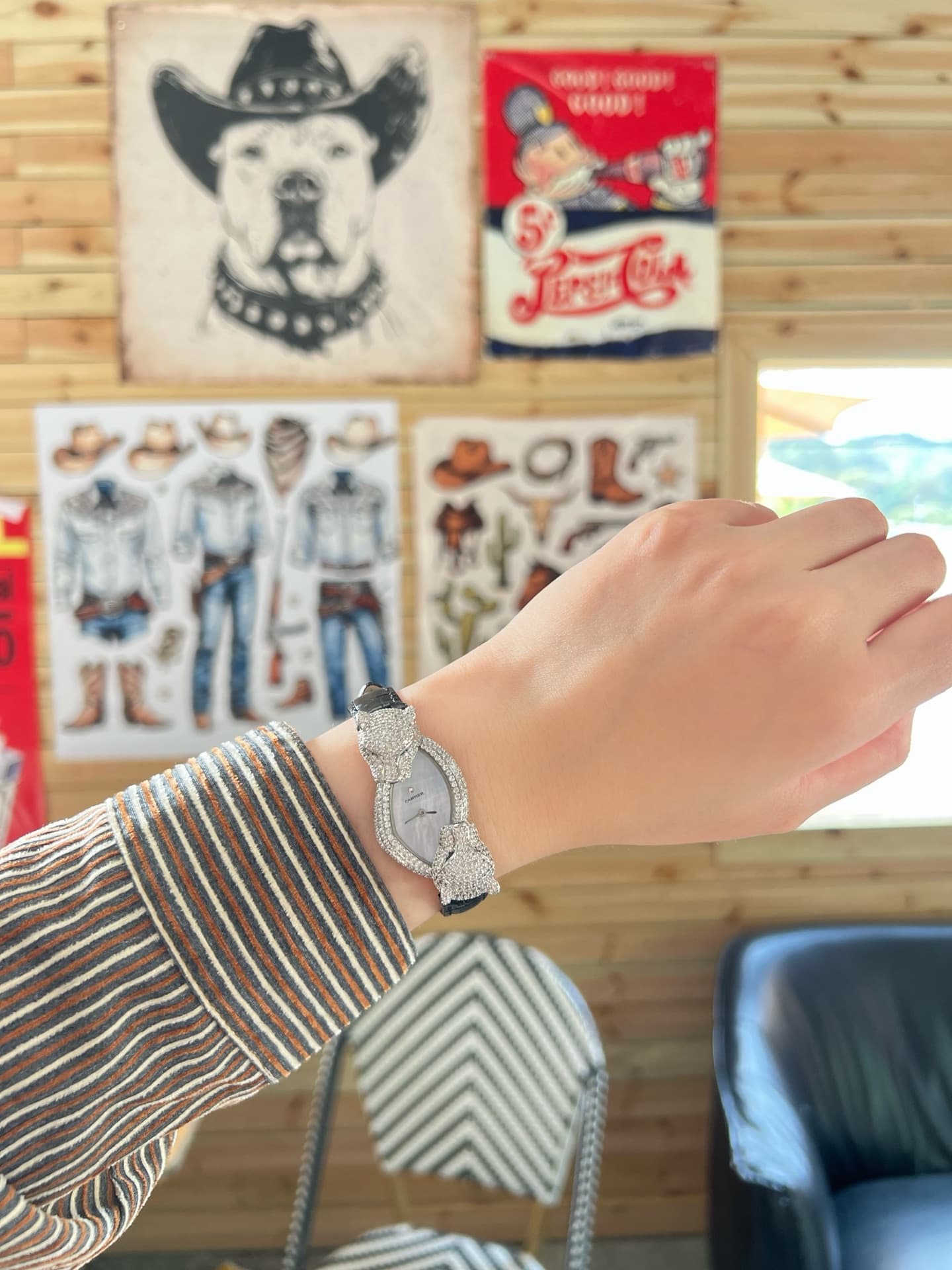 Cartier White Watch