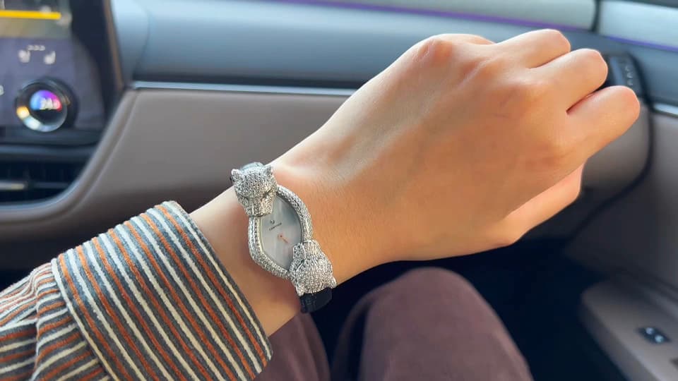 Cartier White Watch