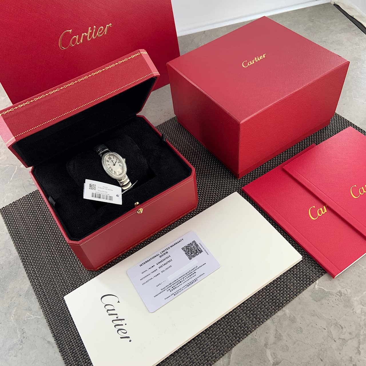 Cartier Blue Watch