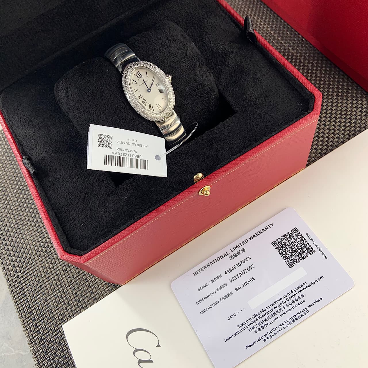 Cartier Blue Watch