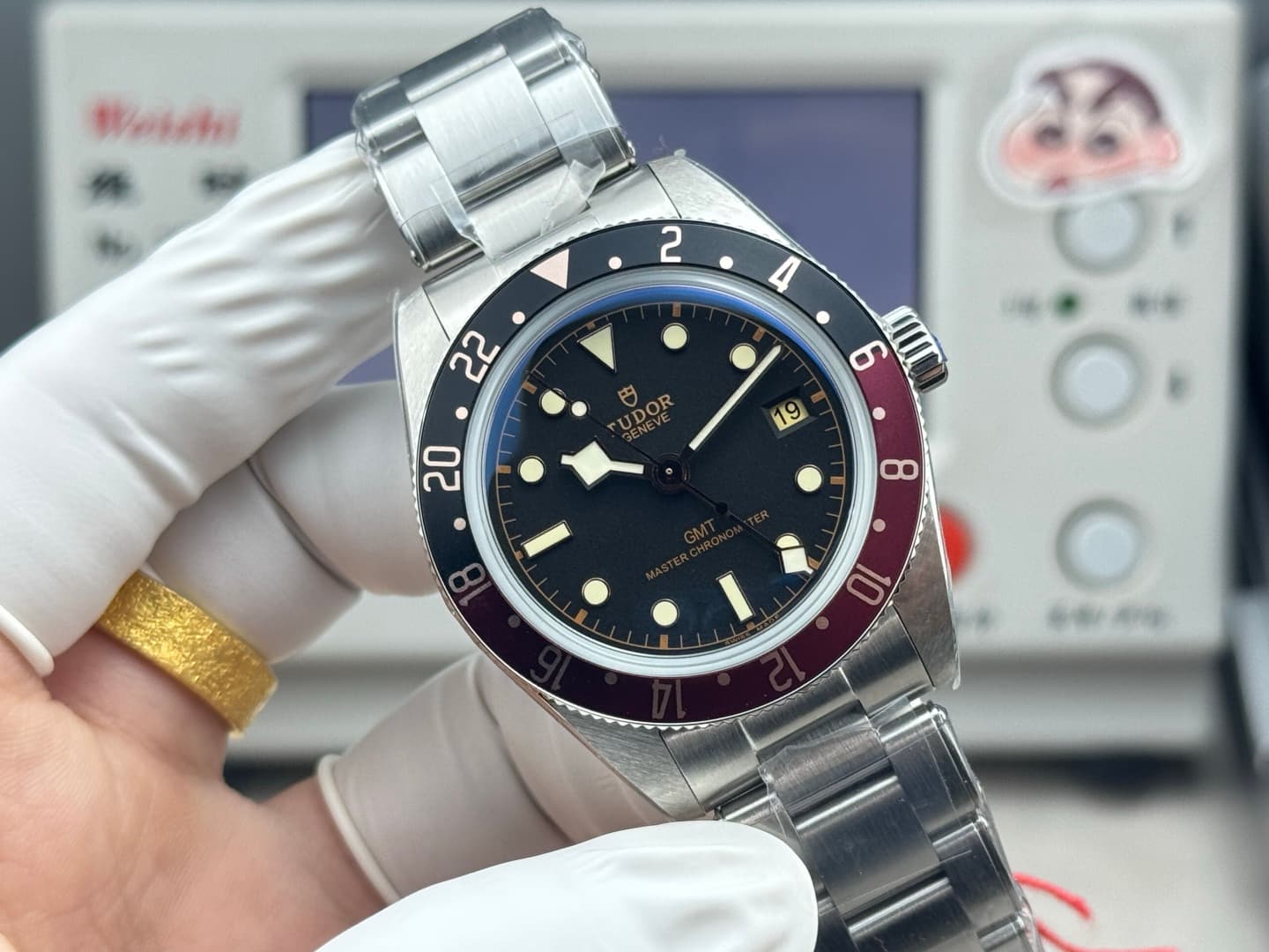 Luxury Watch Black Bag