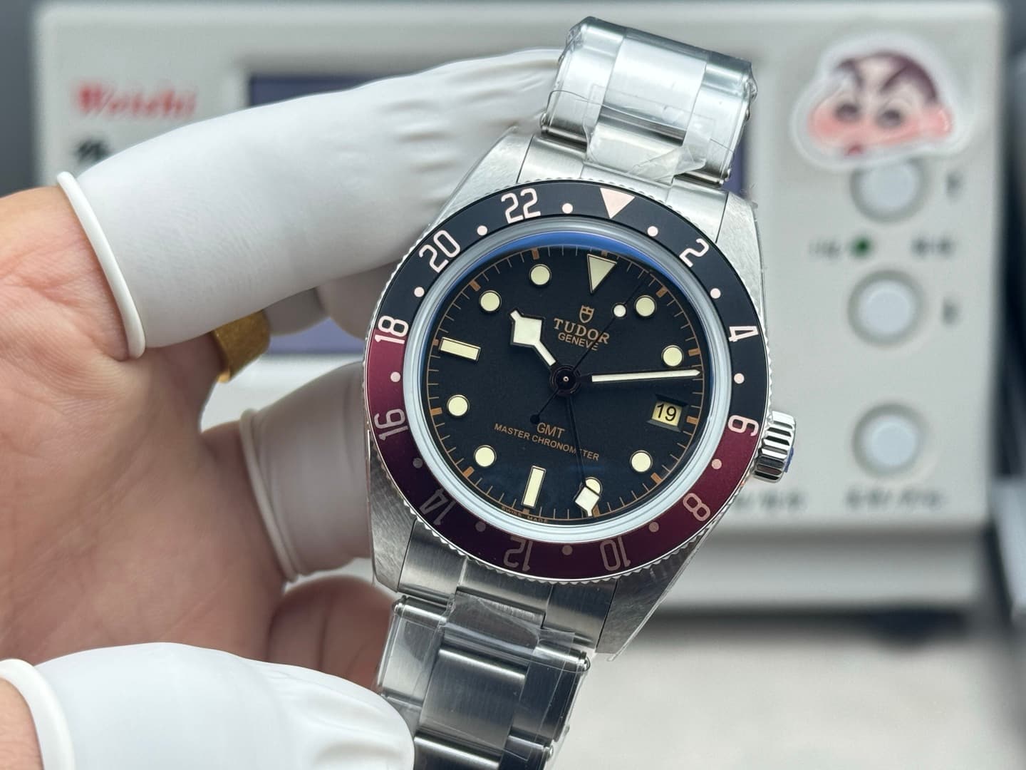 Luxury Watch Black Bag