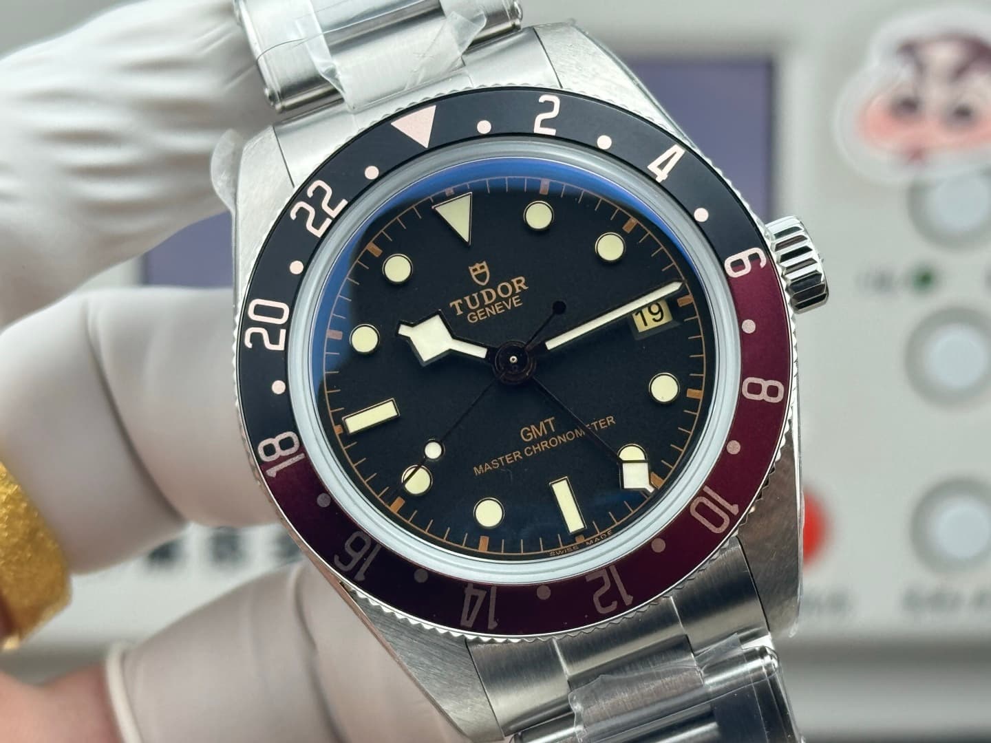 Luxury Watch Black Bag