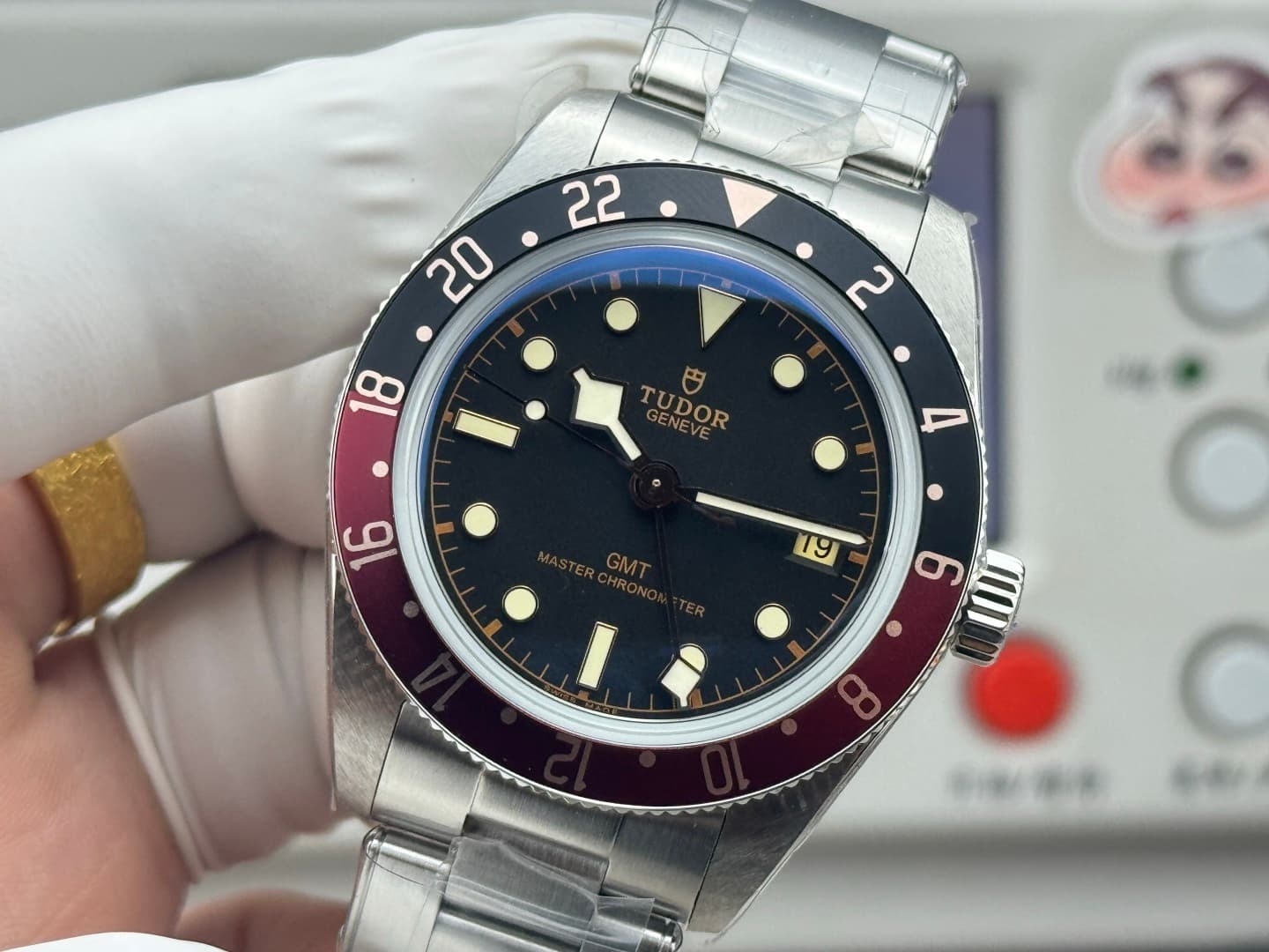Luxury Watch Black Bag