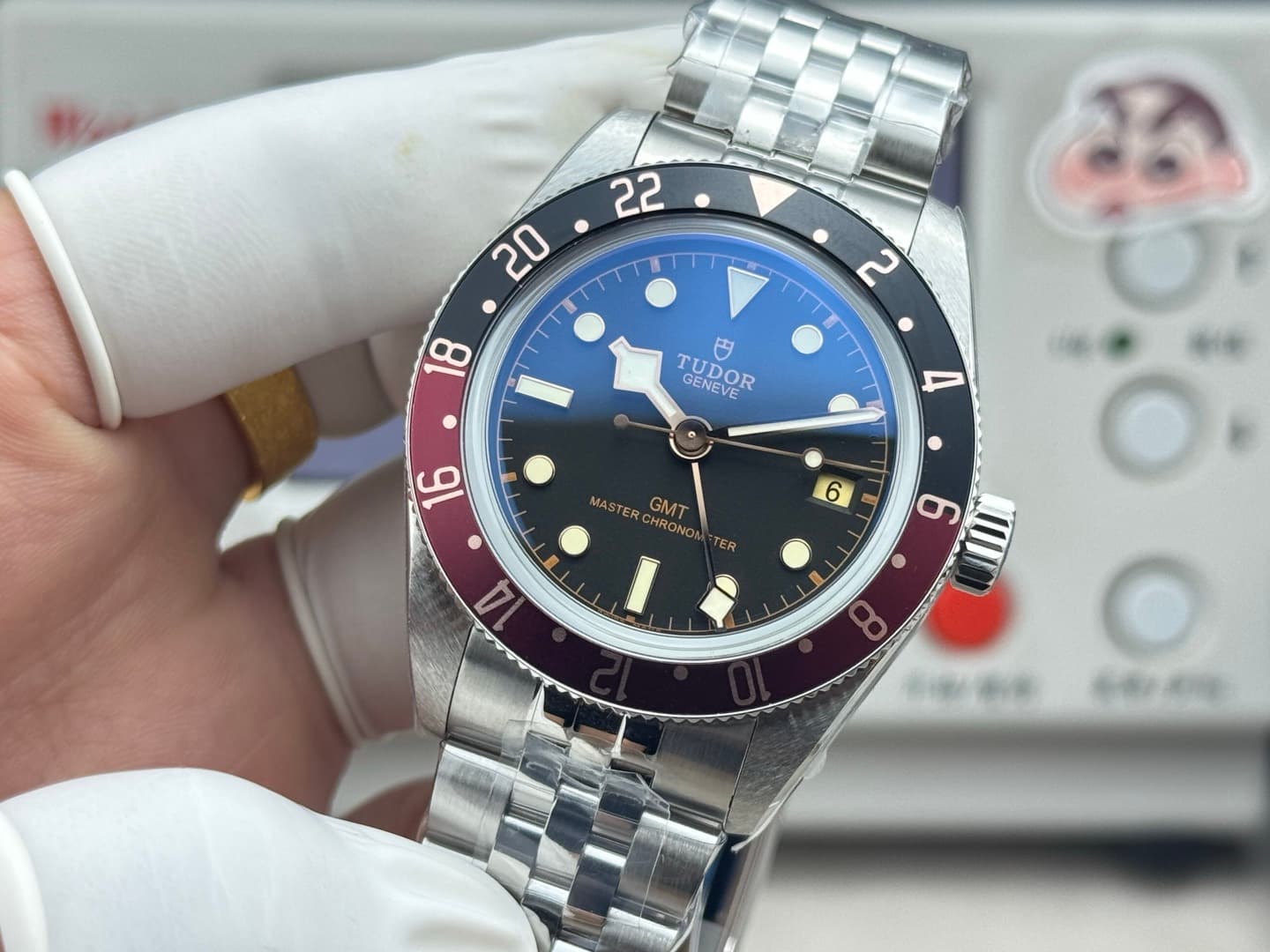 Luxury Watch Black Bag