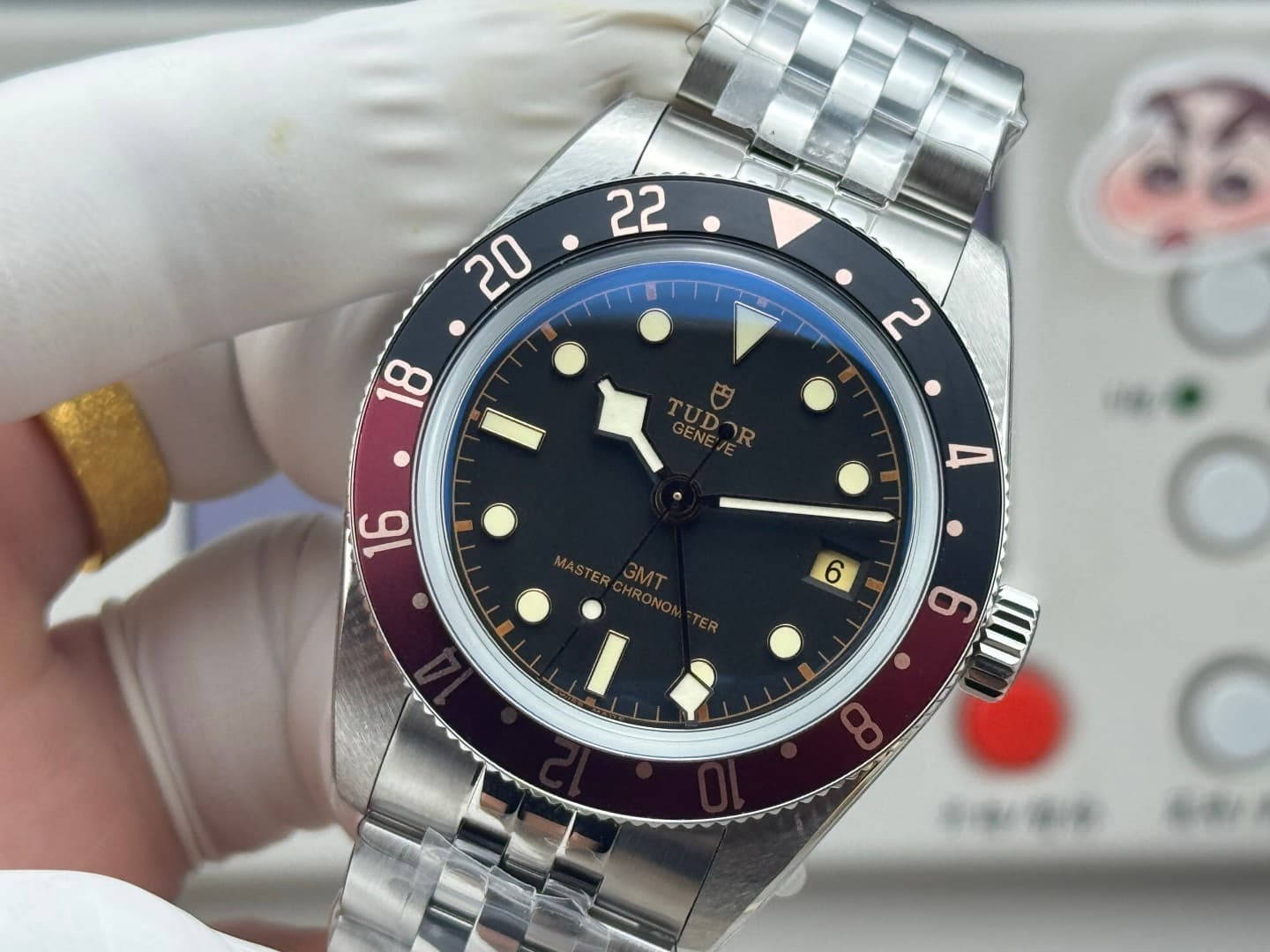 Luxury Watch Black Bag