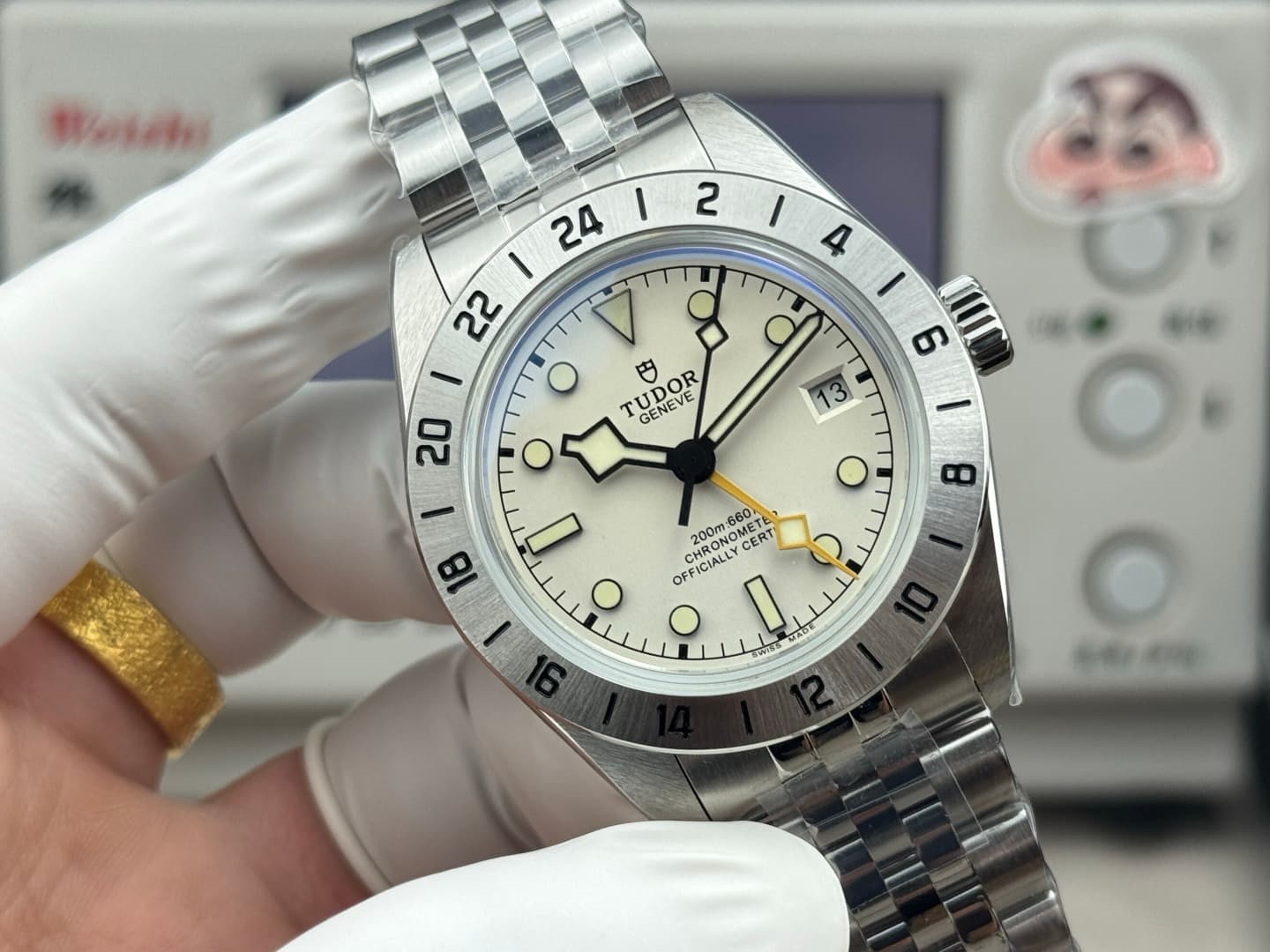 Luxury Watch Black Bag