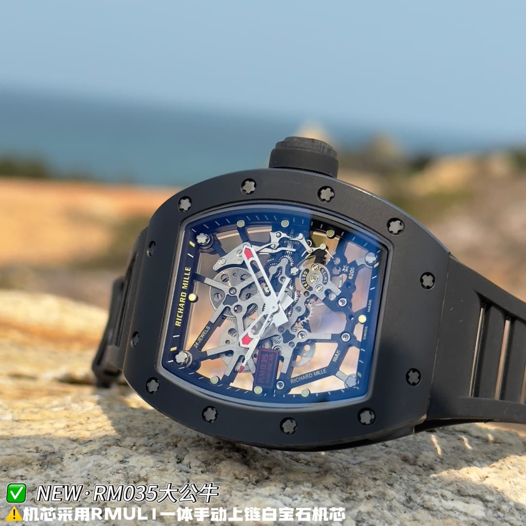 Luxury Watch Black Watch RM035