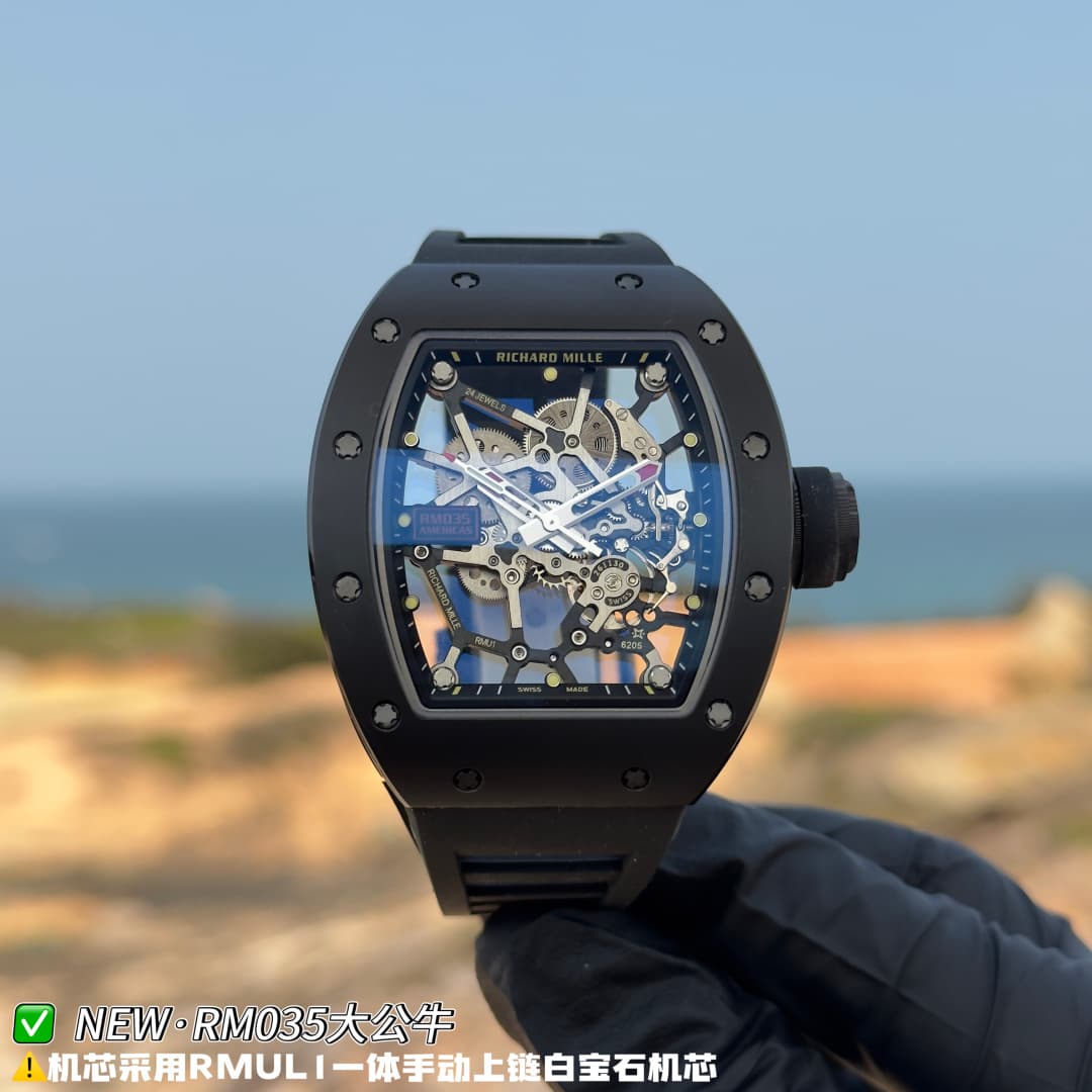 Luxury Watch Black Watch RM035