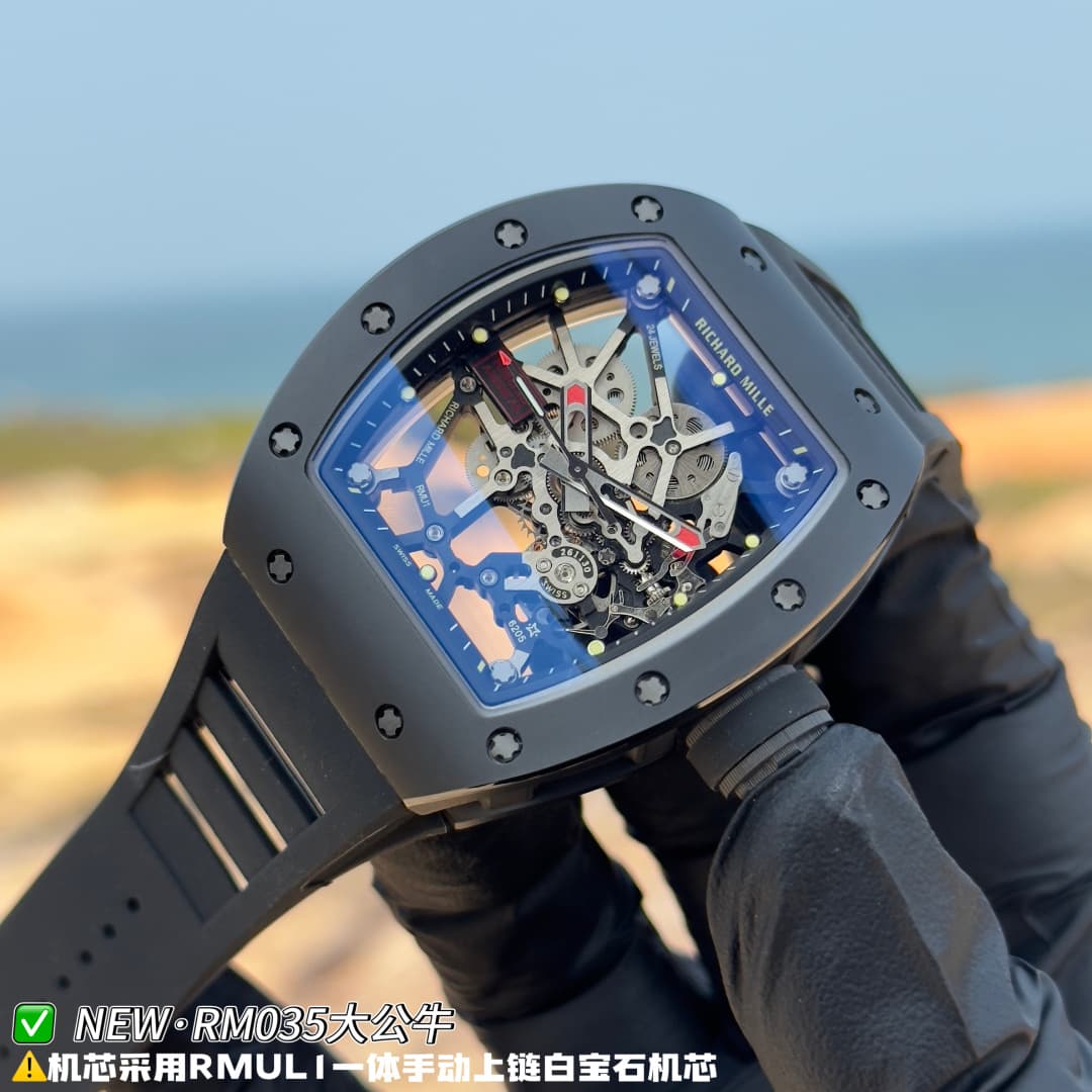 Luxury Watch Black Watch RM035