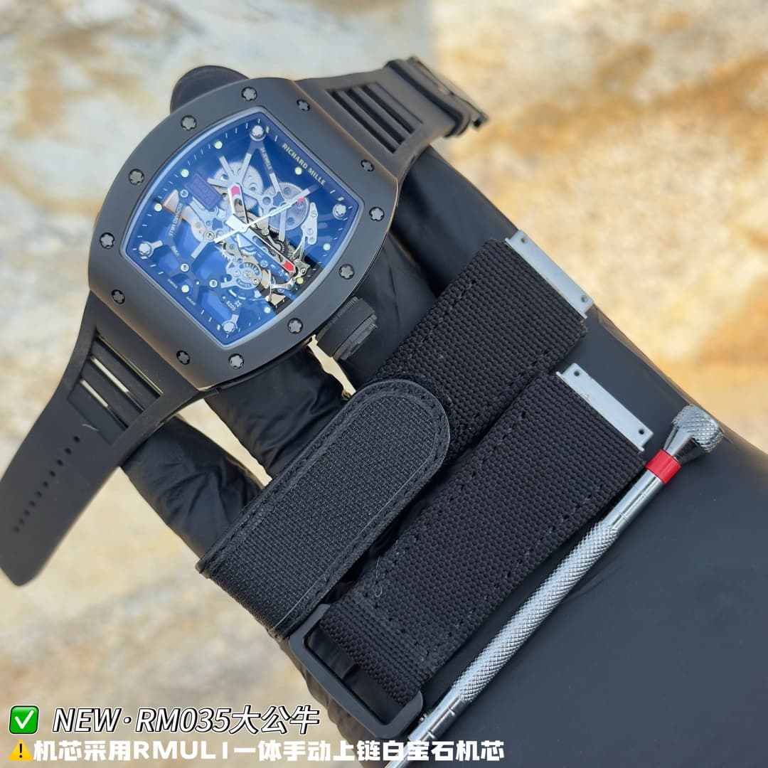 Luxury Watch Black Watch RM035