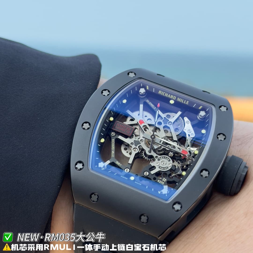 Luxury Watch Black Watch RM035