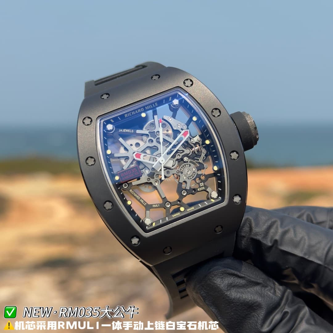 Luxury Watch Black Watch RM035