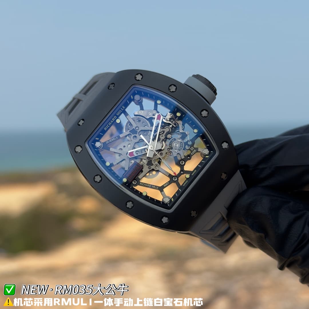 Luxury Watch Black Watch RM035