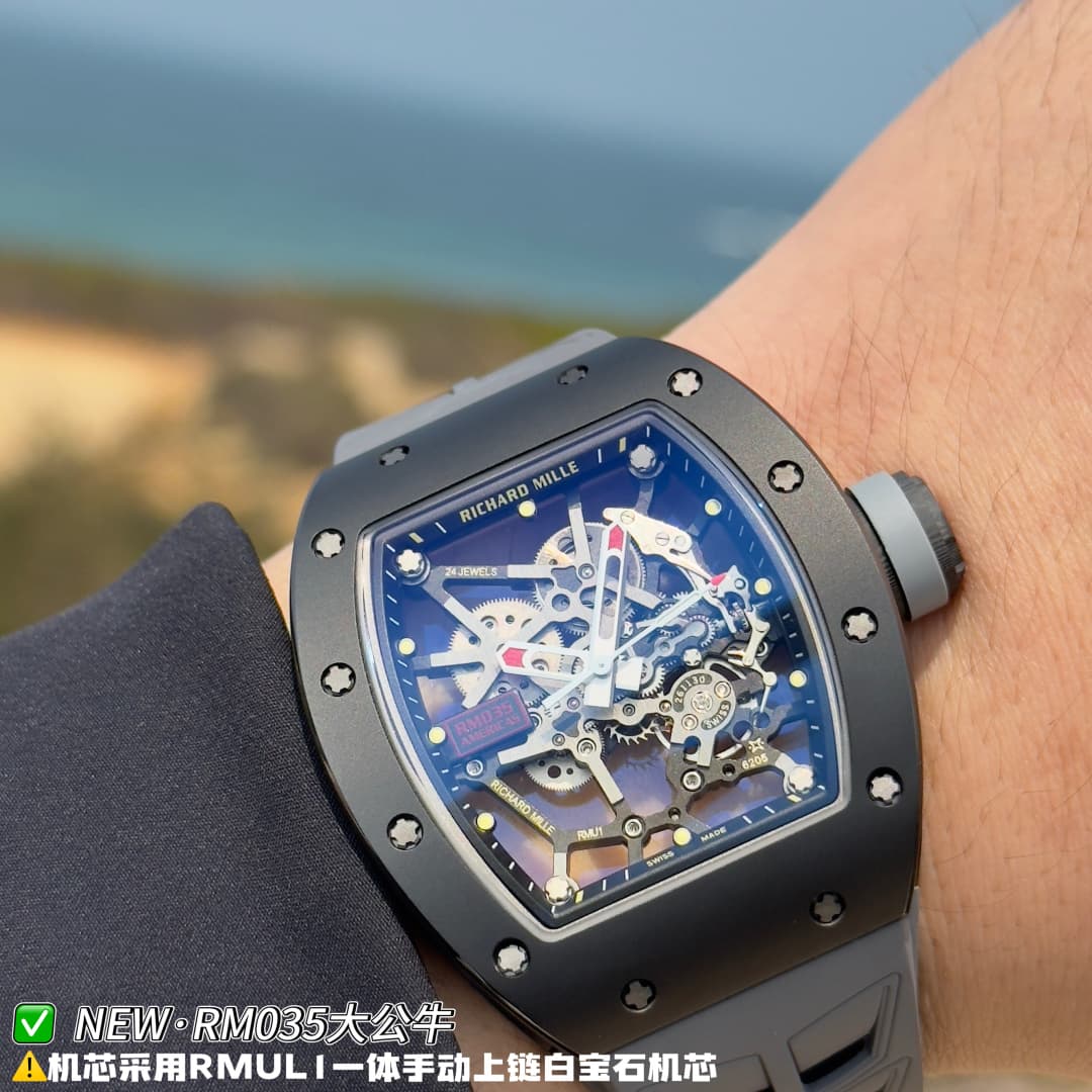 Luxury Watch Black Watch RM035