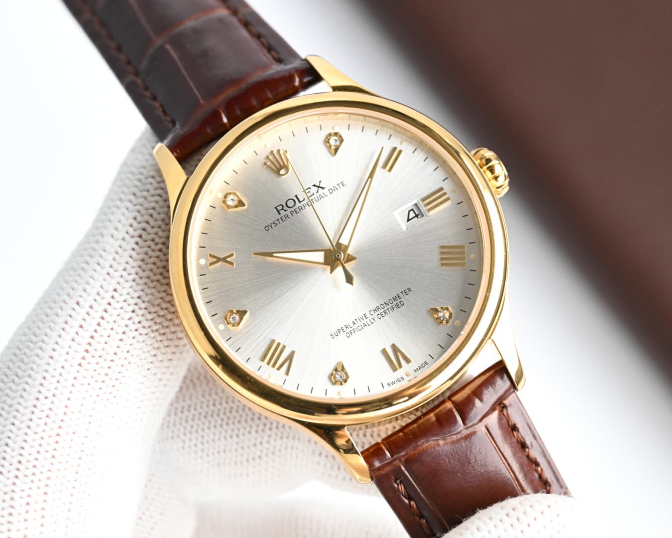 Rolex Blue Watch