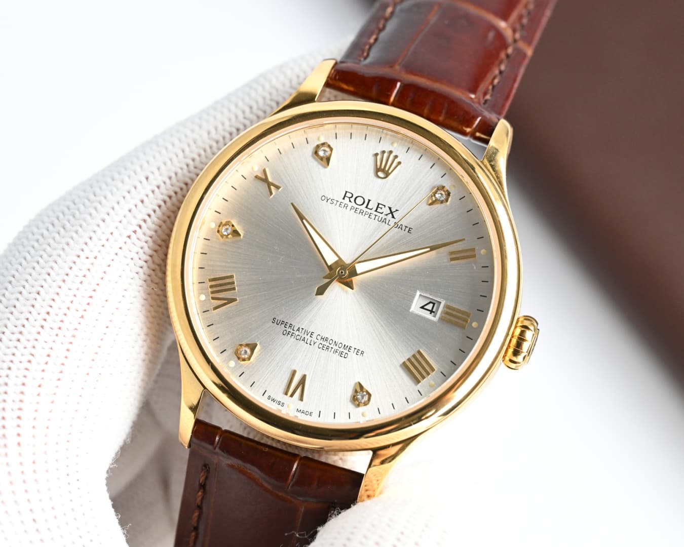 Rolex Blue Watch