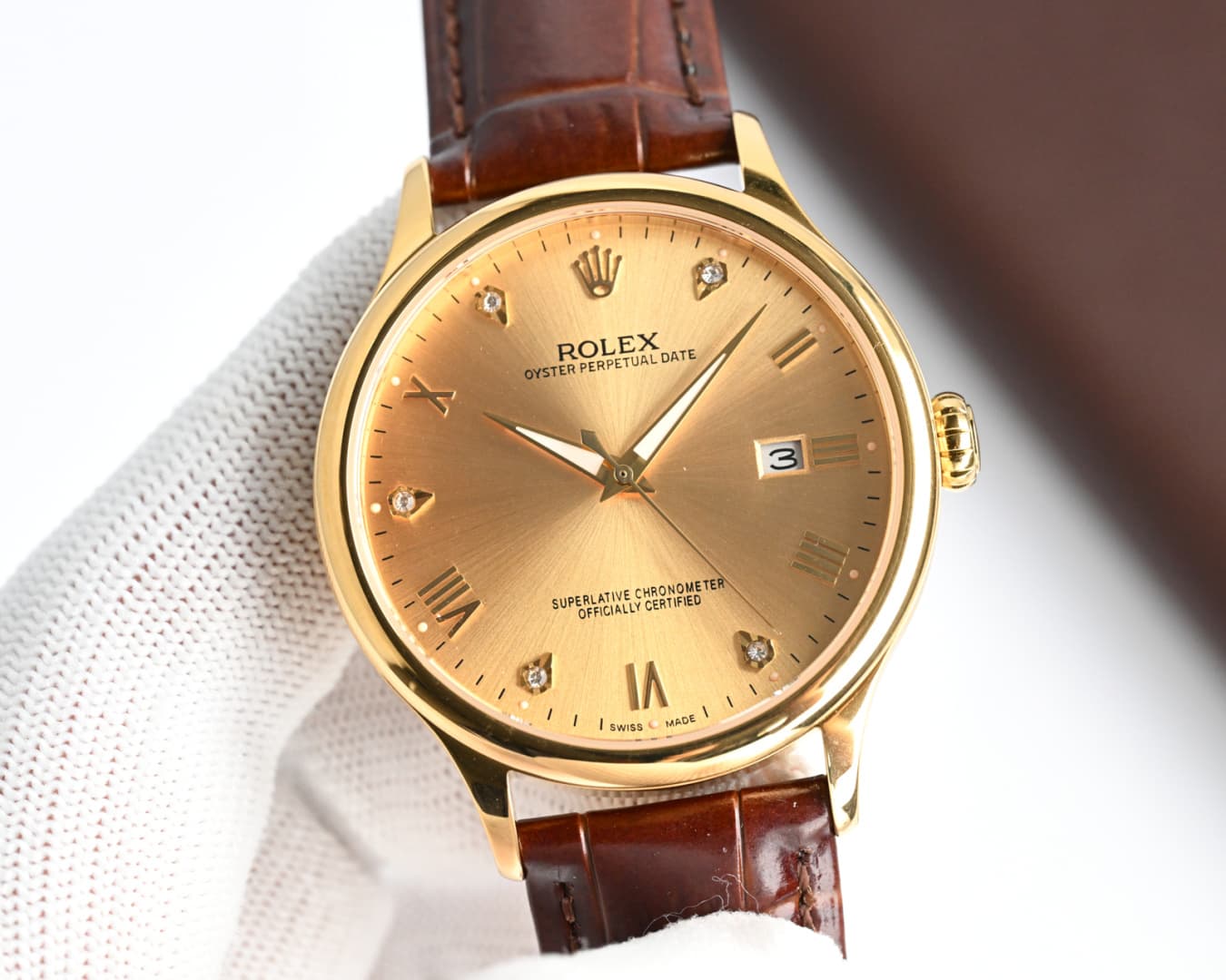 Rolex Blue Watch