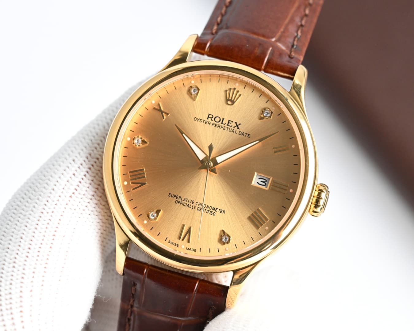 Rolex Blue Watch