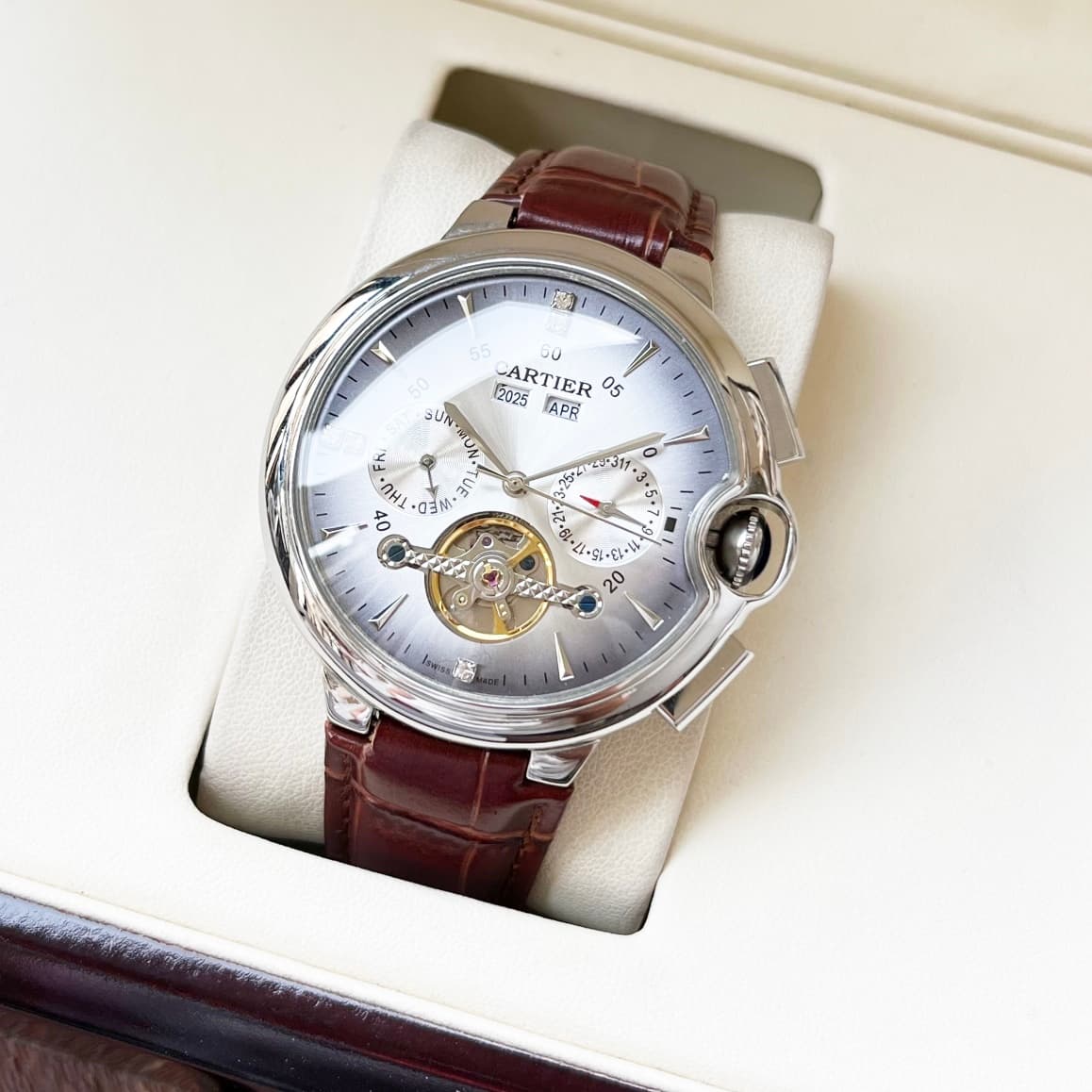 Cartier White Watch